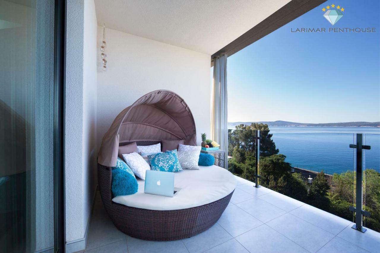 Larimar Penthouse Apartment Crikvenica Luaran gambar