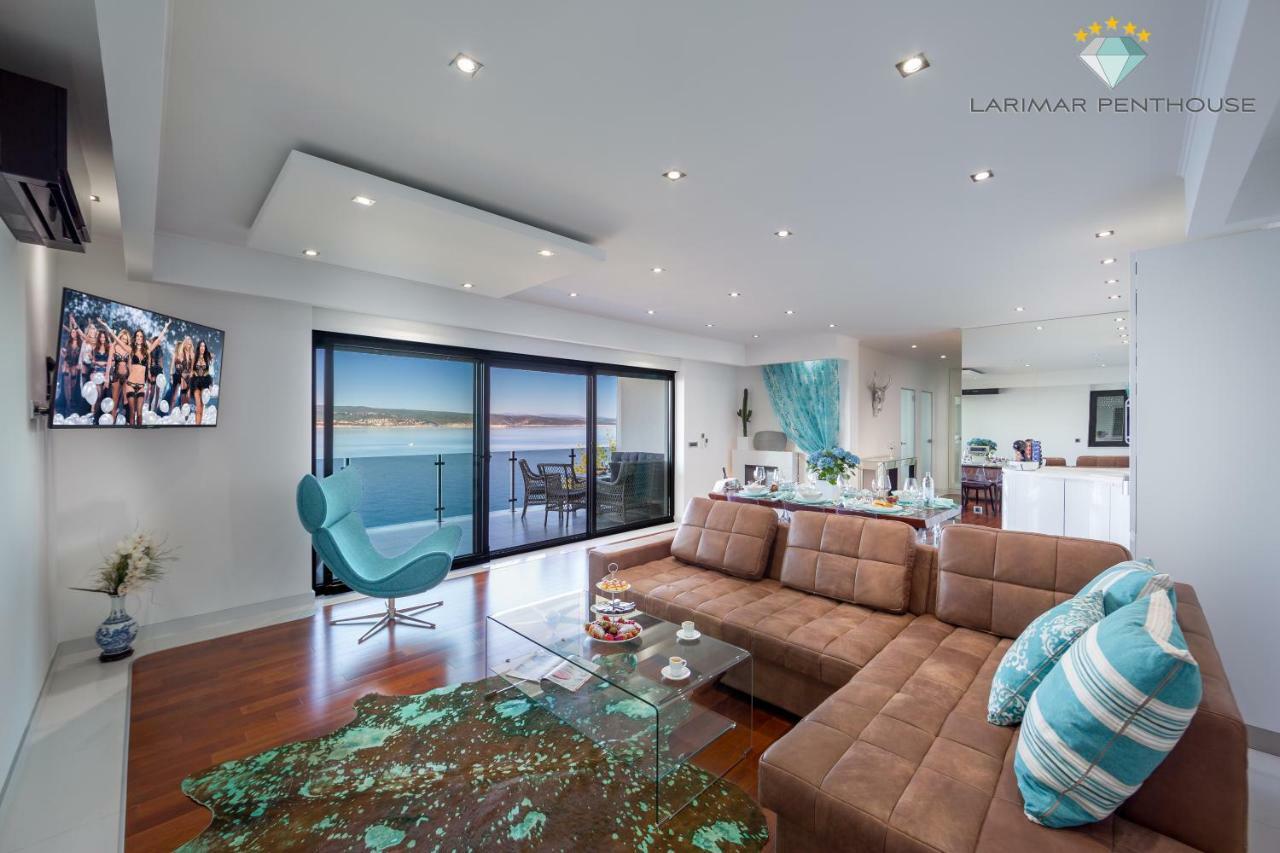 Larimar Penthouse Apartment Crikvenica Luaran gambar